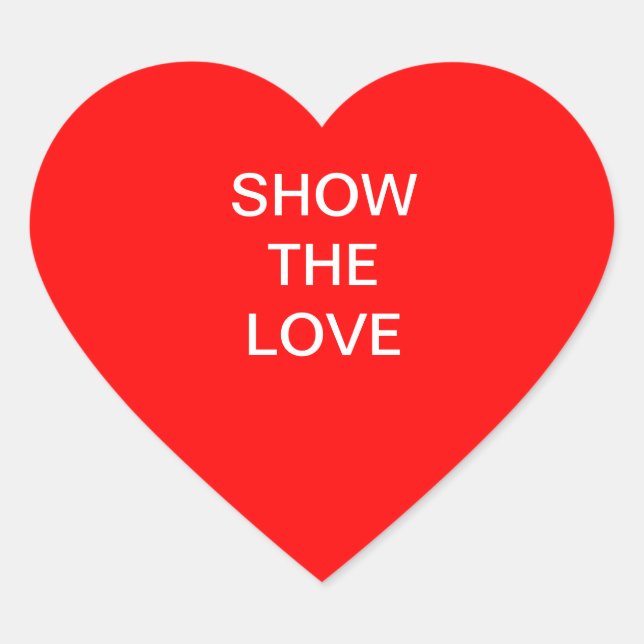 Pegatina del corazón (Anverso)