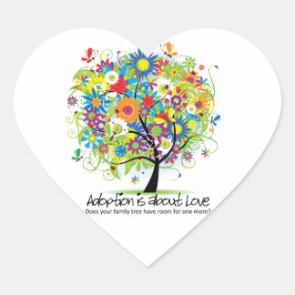 Pegatina del corazón