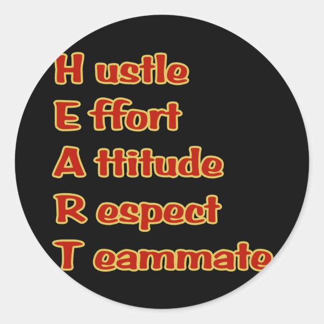 Pegatina del corazón (Anverso)