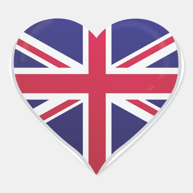 Pegatina del corazón de la bandera del amor en el  (Anverso)
