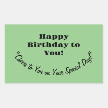 Pegatina DEL CUMPLEAÑOS