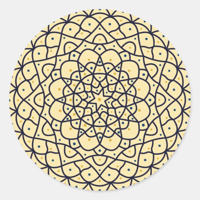 Pegatina del Día Celestial (Anverso)