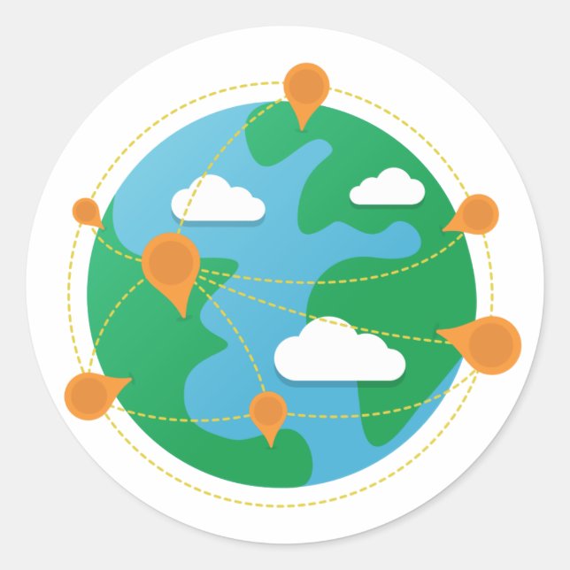 Pegatina del día de escotilla (blanco) (Anverso)