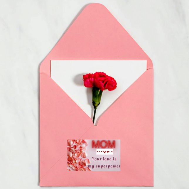 Pegatina del Día de la Madre - Diseño de Petal Ros (Subido por el creador)