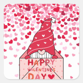 Pegatina del Día de San Valentín de Gnome, Día de