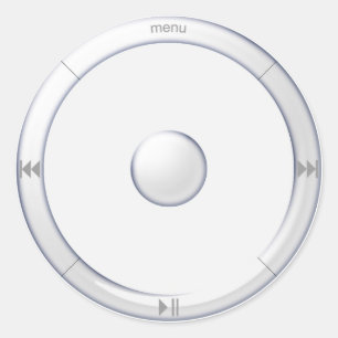 pegatina del dial de iPod