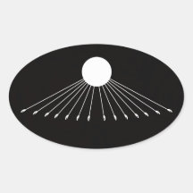 Pegatina del Ejército de Dios