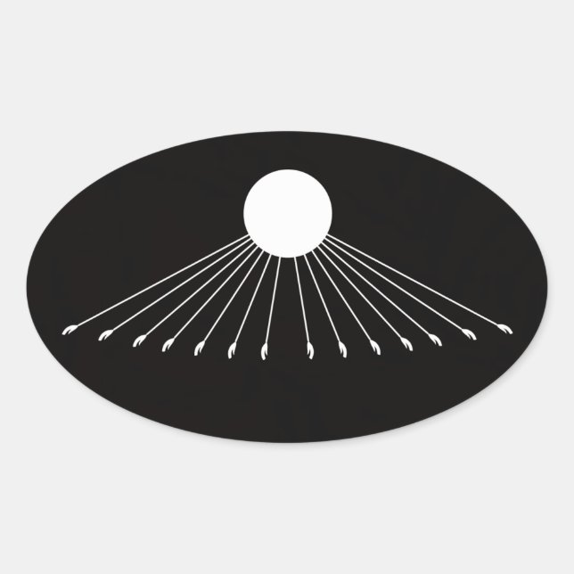 Pegatina del Ejército de Dios (Anverso)