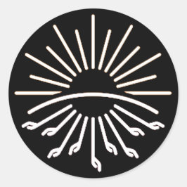 Pegatina del Ejército de Dios 2