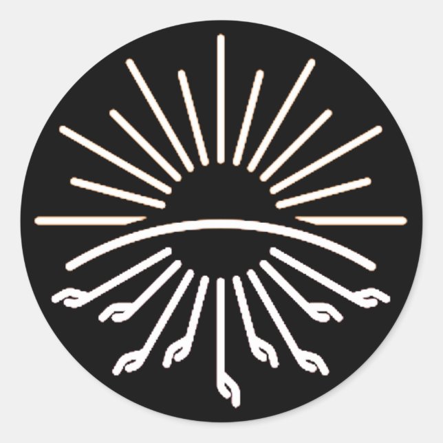 Pegatina del Ejército de Dios 2 (Anverso)