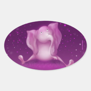 Pegatina del elefante de Starshine