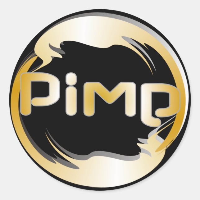 Pegatina del engranaje PIMP (Anverso)