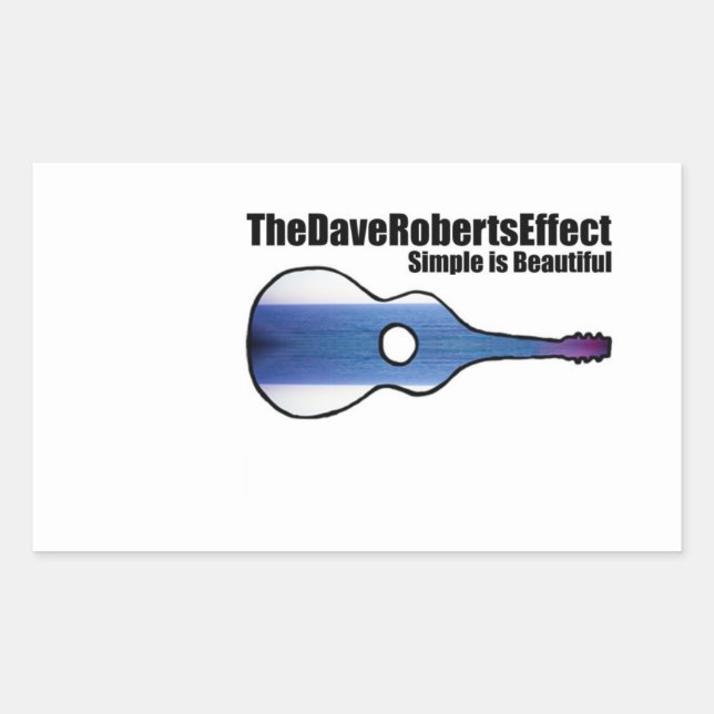 Pegatina del EP Efecto Dave Roberts (Anverso)