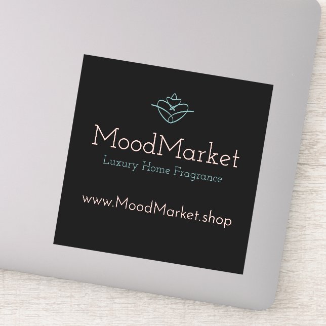 Pegatina del equipo de MoodMarket Street (Detalle)