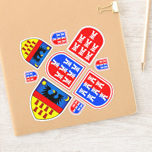 Pegatina del escudo de Siebenbürger