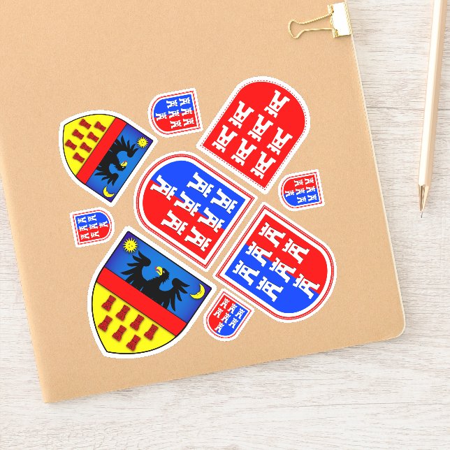 Pegatina del escudo de Siebenbürger (Cuaderno)