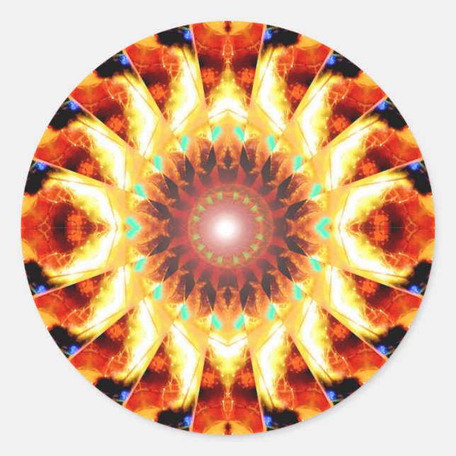 Pegatina del espíritu solar (Anverso)