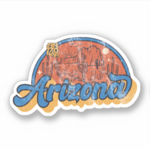 Pegatina del estado de Arizona