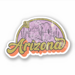 Pegatina del estado de Arizona