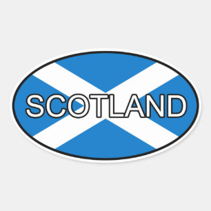 Pegatina del Euro en Escocia