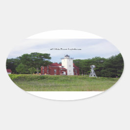 pegatina del faro de 40 millas de punta