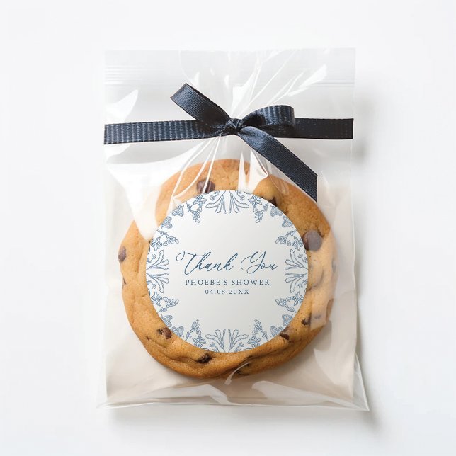 Pegatina del Favor de la Novia Floral de la Chinoi (Subido por el creador)