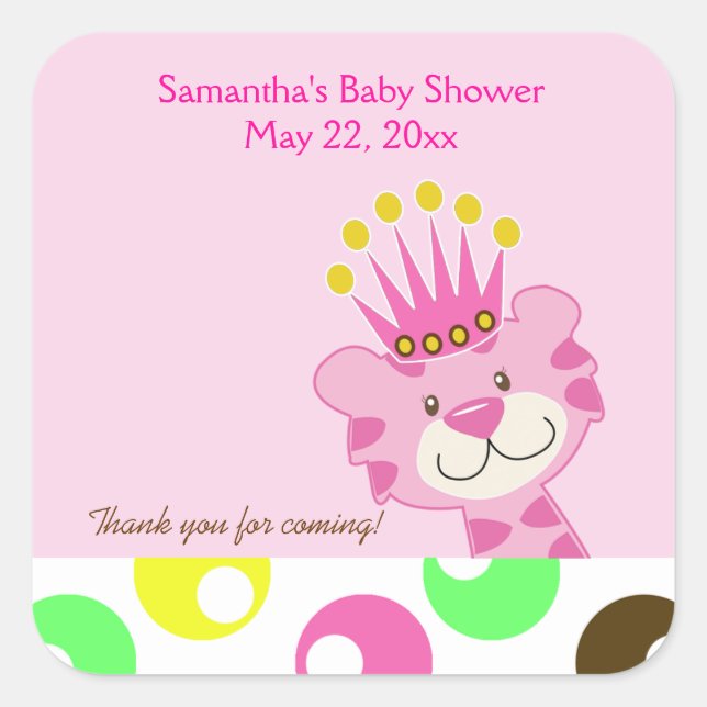 Pegatina del Favor de la Reina de la Selva (Anverso)