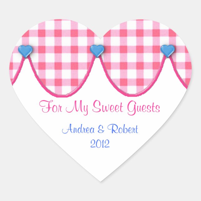 Pegatina del Favor del Buffet Candy Candy del Cora (Anverso)