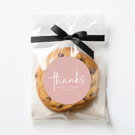 Pegatina del favorito de ducha de novia Minimalist