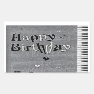 Pegatina del feliz cumpleaños