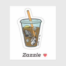 Pegatina del Fiesta del té helado de Boston