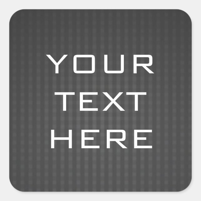 Pegatina del fondo de la placa negra (Anverso)