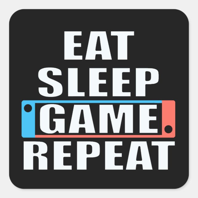 Pegatina del jugador. Videojuegos divertidos (Anverso)