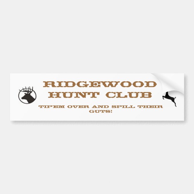 Pegatina del lema de la mañana (Frente)