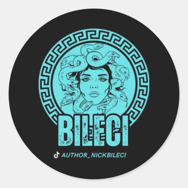 Pegatina del logotipo de Bileci (Anverso)