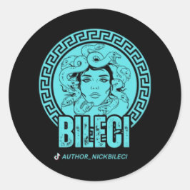 Pegatina del logotipo de Bileci