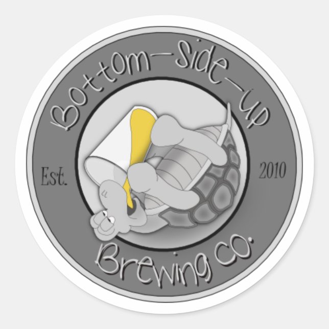 Pegatina del logotipo de BSU (Anverso)