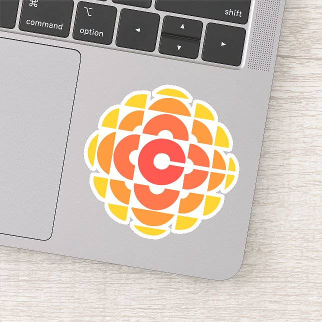 Pegatina del logotipo de CBC 1974 (Detalle)