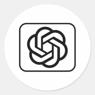pegatina del logotipo de chat