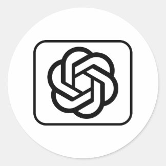 pegatina del logotipo de chat