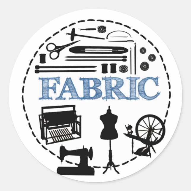 Pegatina del logotipo de FABRIC (Anverso)