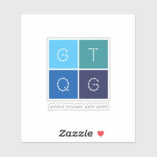 Pegatina del logotipo de GTQG