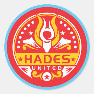 Pegatina del logotipo de Hades United