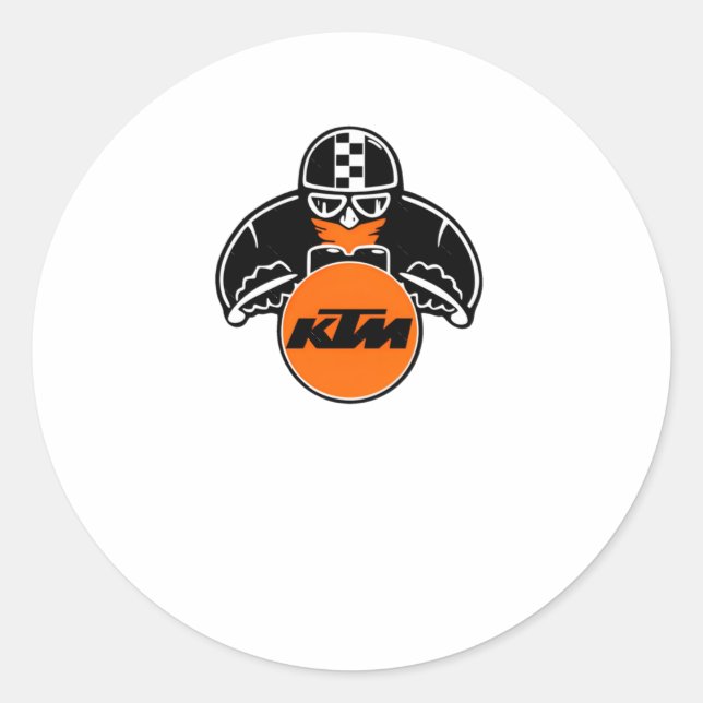 Pegatina del logotipo de Ktm4 (Anverso)