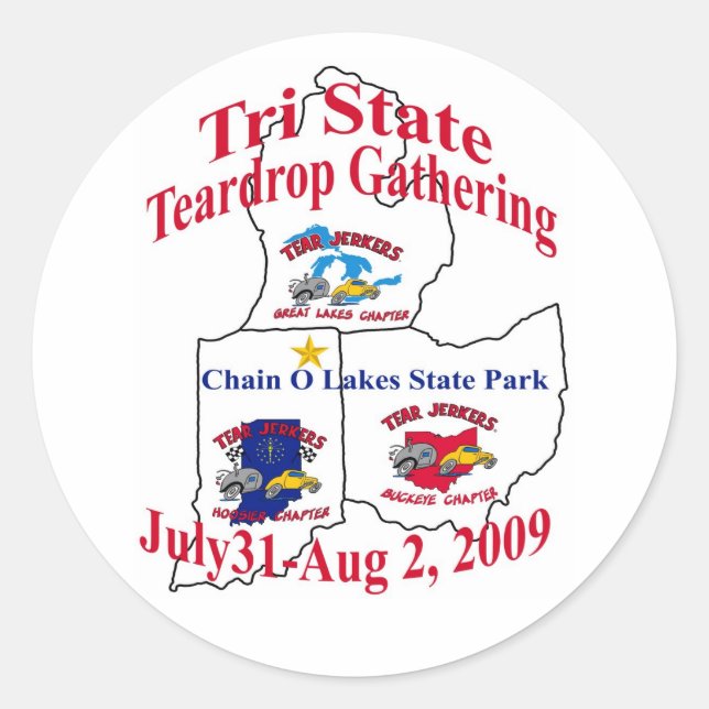 Pegatina del logotipo de la cadena O (Anverso)