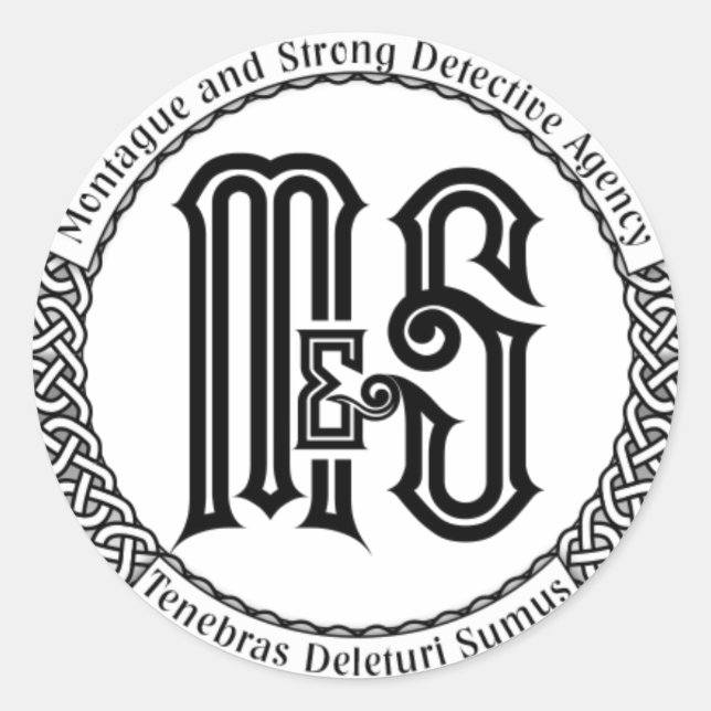 Pegatina del logotipo de M&S (Anverso)
