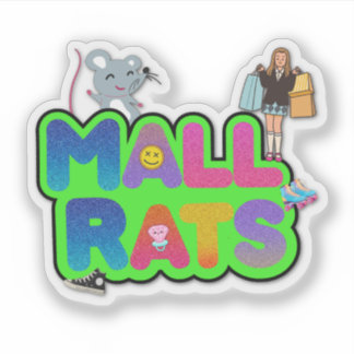 Pegatina del logotipo de Mall Ratz