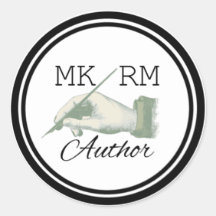 Pegatina del logotipo de MKRMAuthor