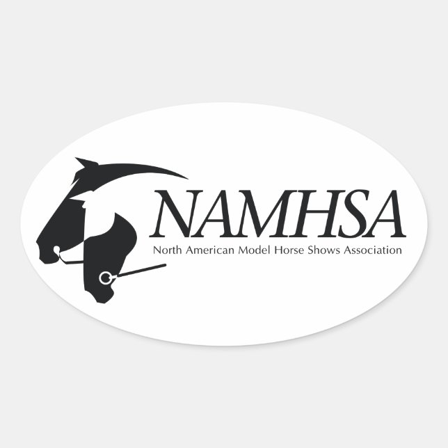 PEGATINA del logotipo de NAMHSA (Anverso)