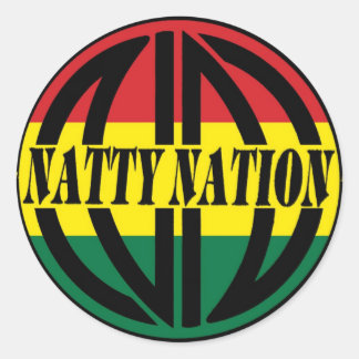 Pegatina del logotipo de NATTY